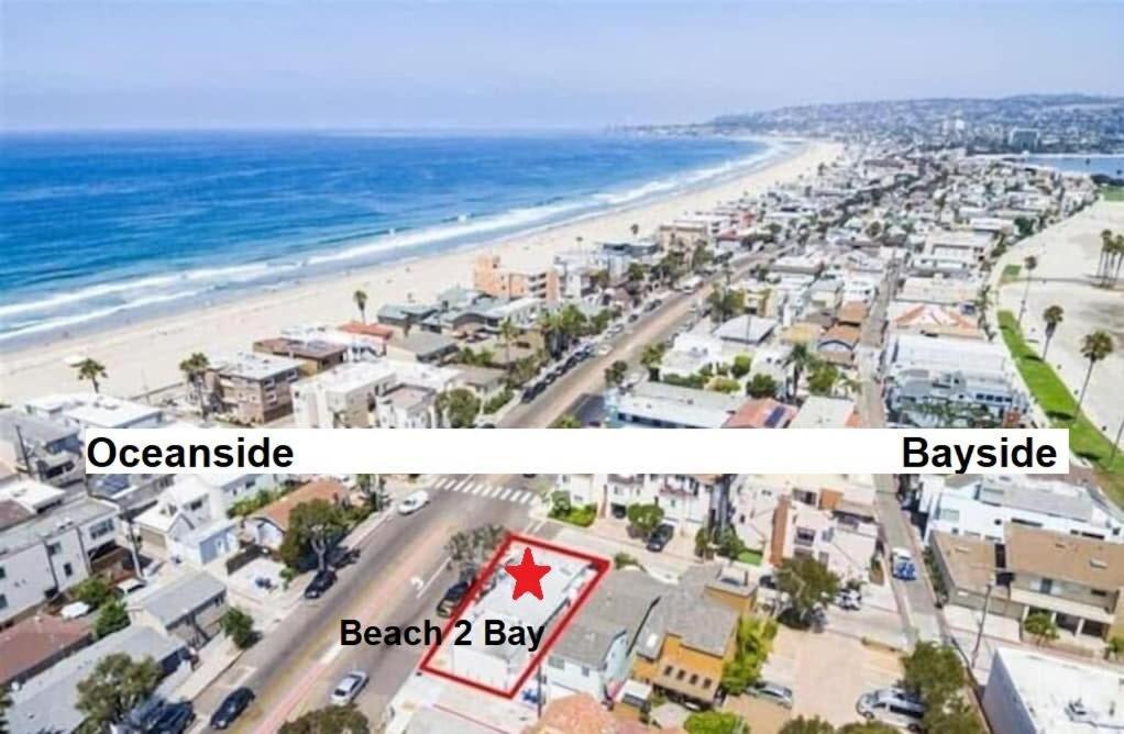 Beach-2-Bay 1Br - In The Heart Of Mission Beach San Diego Kültér fotó